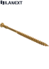 SN Конструкционный саморез финишный двойная резьба 3,5х50 Torx15 (500 шт.)